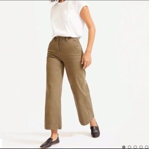 ✨ High Rise Wide-Leg Crop Pant